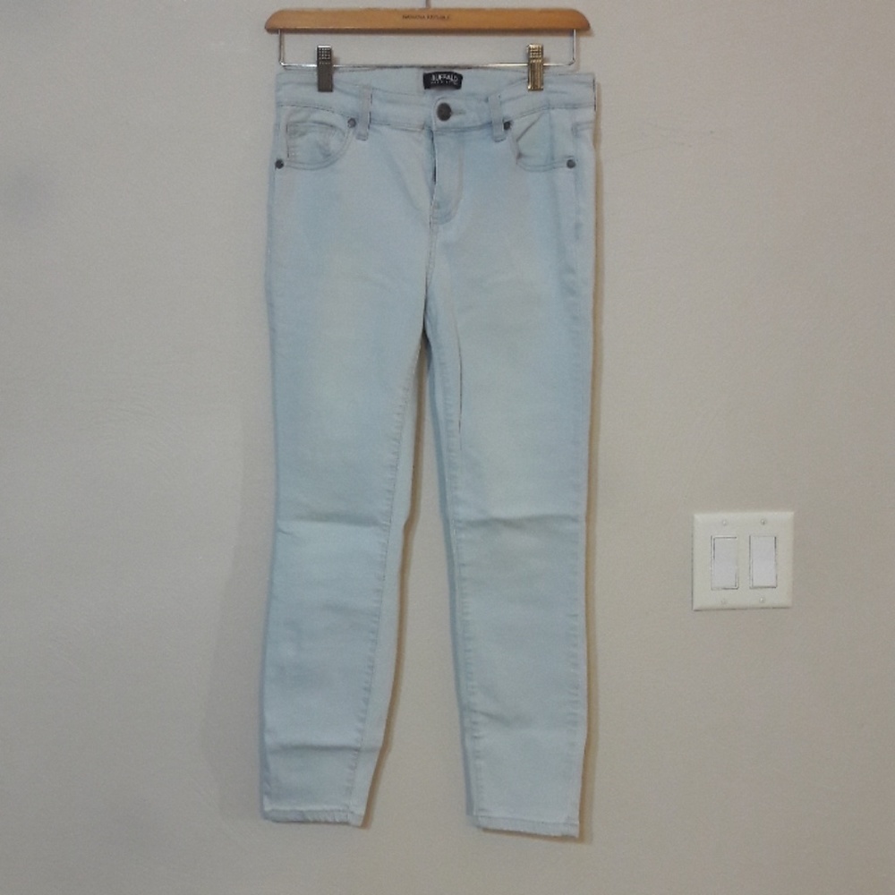 Light Denim Capris